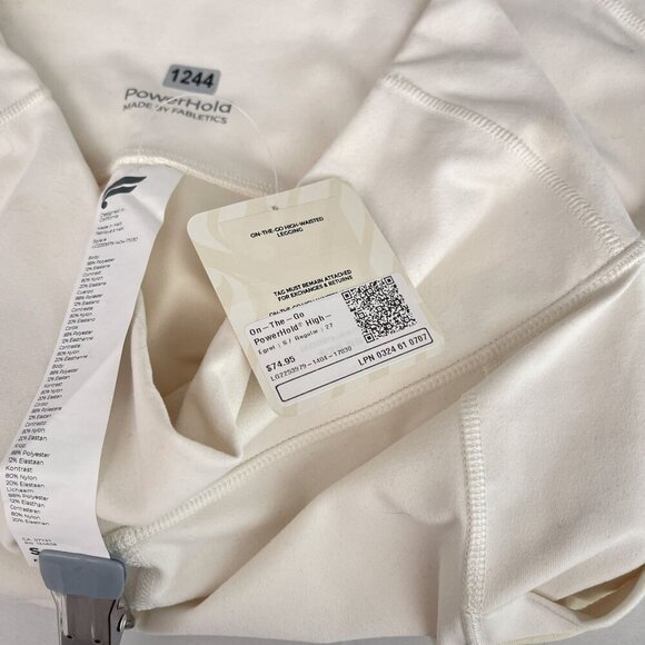 Fabletics Powerhold On-The-Go High-Waisted Leggings Mesh Pockets Women S NWT - Picture 11 of 15